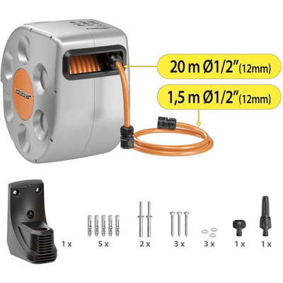 Enrollador Manguera Automatico Rotoroll Evolution 30m Claber